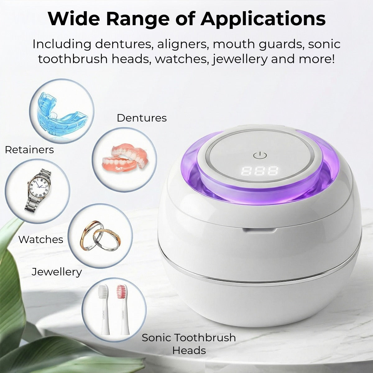Ultrasonic Retainer Cleaner